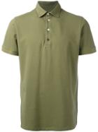 Al Duca D'aosta 1902 Classic Polo Shirt, Men's, Size: Medium, Green, Cotton/spandex/elastane