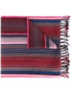 Ps By Paul Smith Multi Stripe Scarf, Women's, Silk/cotton