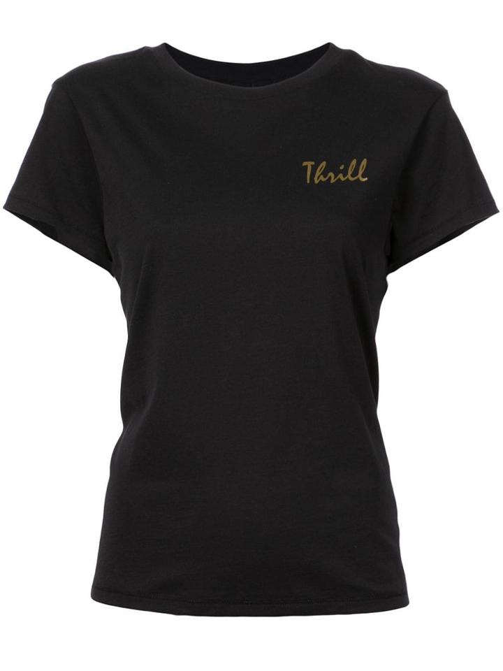6397 Mini Loose T-short - Black