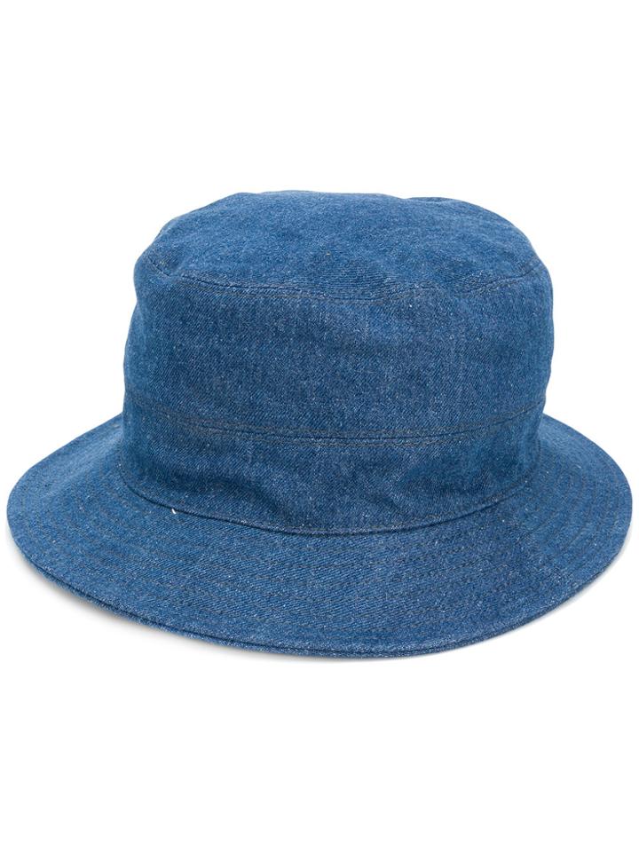 Eleventy Classic Denim Hat - Blue