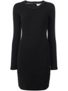 Carven Fitted Dress, Women's, Size: Small, Black, Cotton/polyamide/spandex/elastane