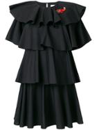 Vivetta Manila Ruffle Dress - Black