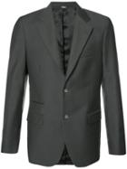 Stella Mccartney Classic Blazer, Men's, Size: 50, Grey, Wool/mohair/viscose