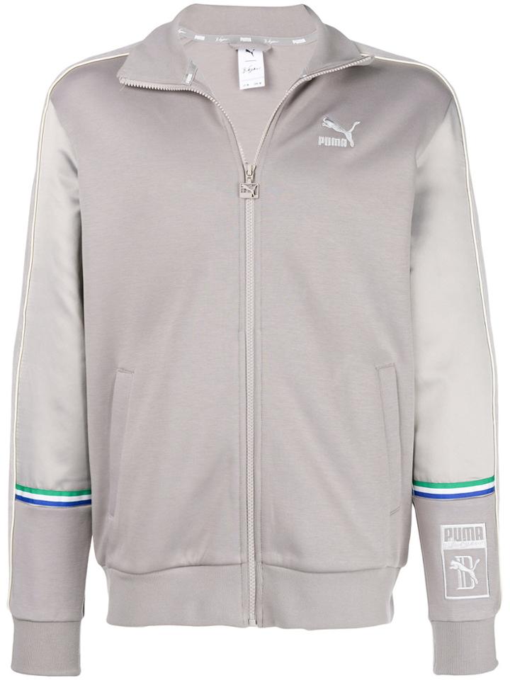 Puma Big Sean T7 Zipped Sweatshirt - Grey
