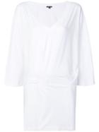 Ann Demeulemeester Panelled T-shirt - White