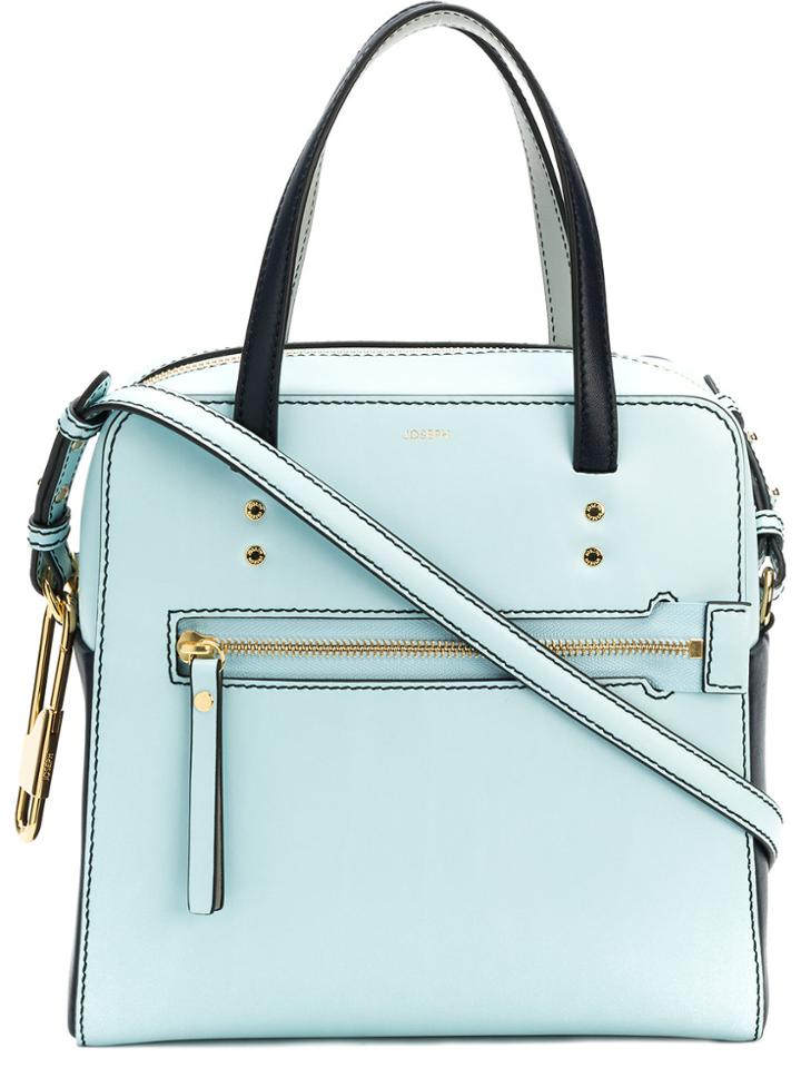 Joseph Square Tote - Blue