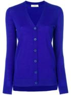 Pringle Of Scotland Slim Fit Classic Cardigan - Blue