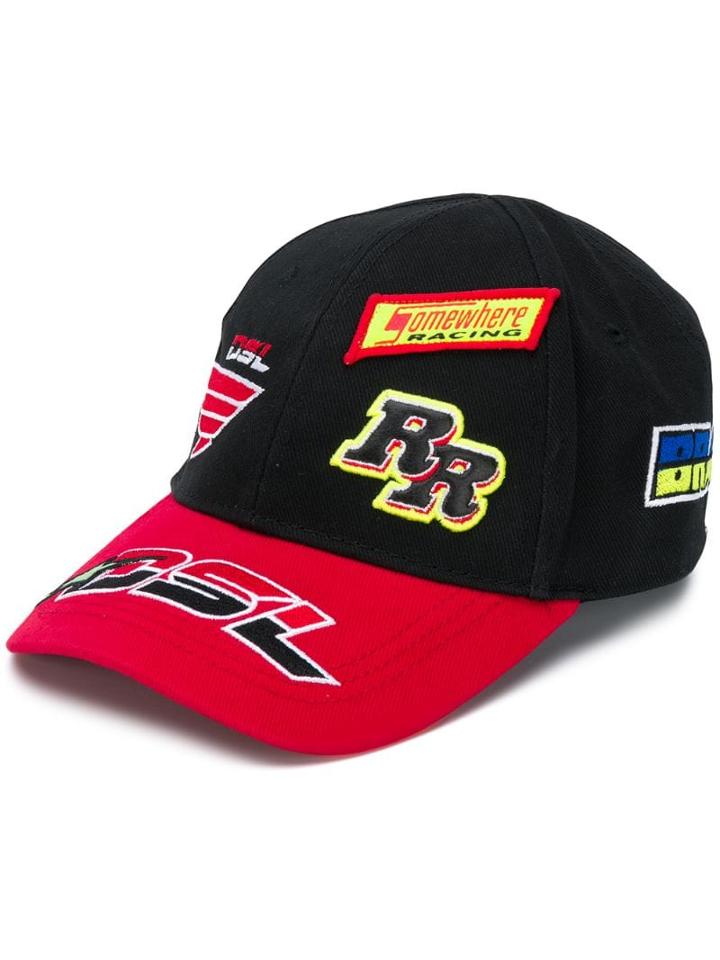 Diesel Racer Patch Baseball Cap - Black