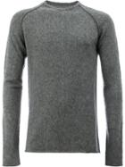 Label Under Construction Crew Neck Sweater - Grey