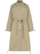 Proenza Schouler Pswl Parachute Coat - Grey