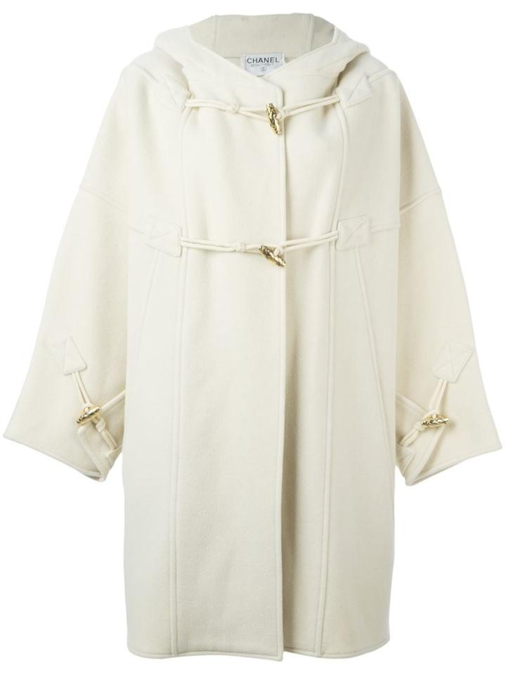 Chanel Vintage Hooded Duffle Coat
