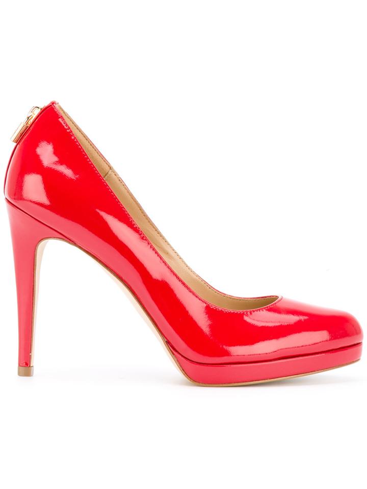 Michael Michael Kors Almond Toe Pumps - Red