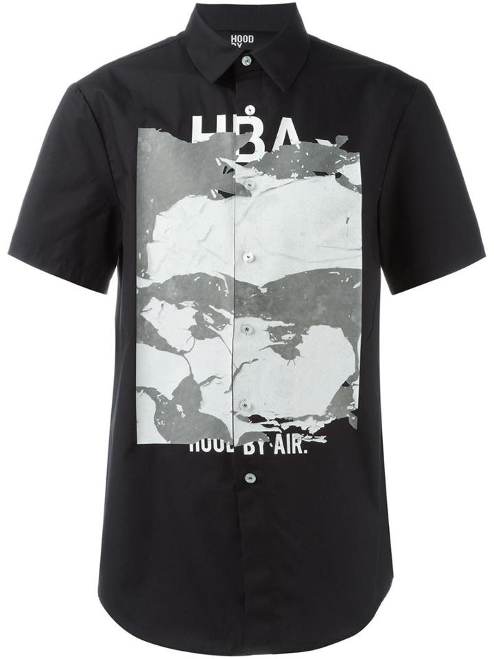 Hood By Air Shortsleeved Printed Shirt