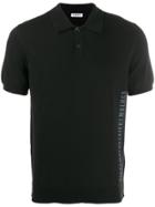 Dirk Bikkembergs Logo Short-sleeve Polo Shirt - Black