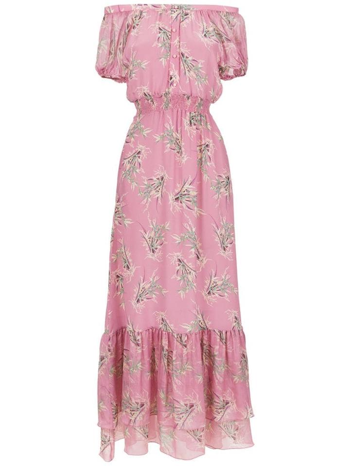 Clube Bossa La Pomme Long Silk Dress - Pink