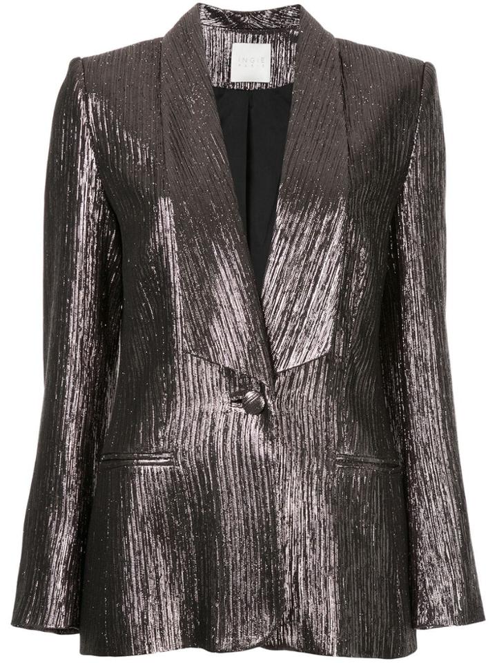 Ingie Paris Shiny Blazer - Metallic