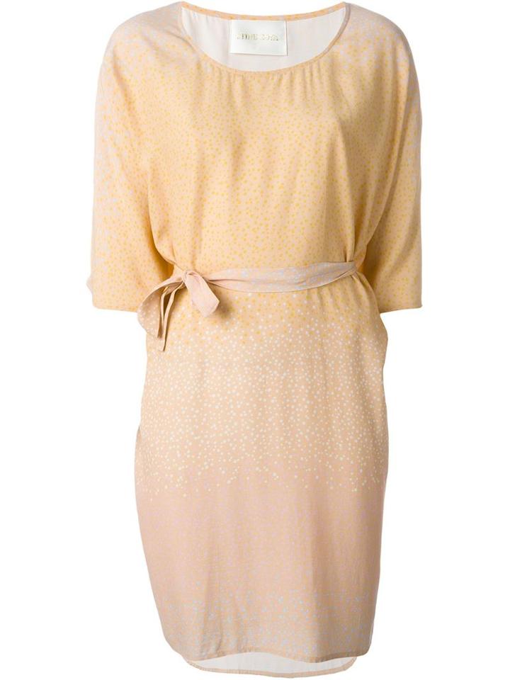 Stine Goya Anthias Dress, Women's, Size: M/l, Yellow/orange, Viscose