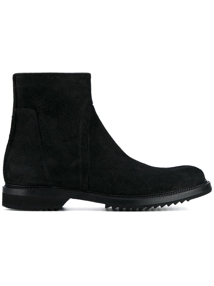 Rick Owens 'creeper Slim' Boots - Black