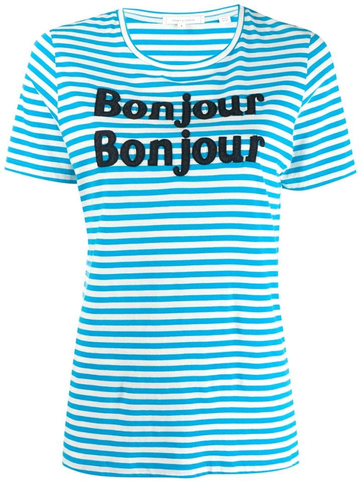 Chinti & Parker Bonjour T-shirt - Blue