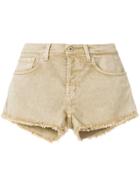 Dondup Frayed Shorts - Nude & Neutrals