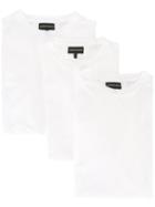Emporio Armani Logo Print T-shirt, Men's, Size: Small, White, Cotton