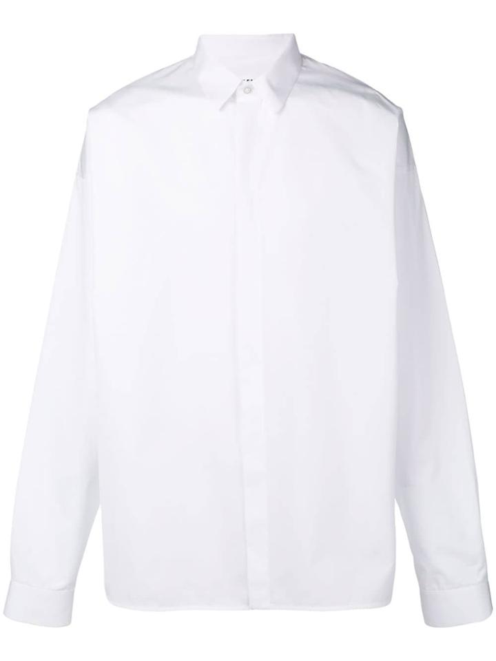Jil Sander Dropped Shoulder Shirt - White