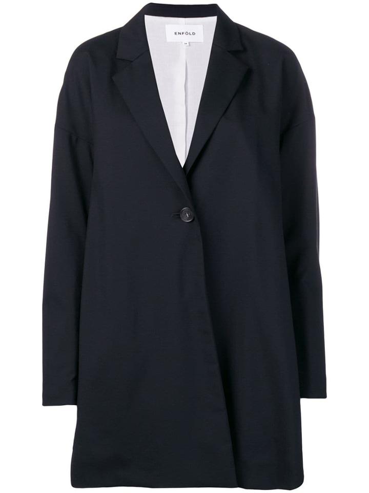 Enföld Lightweight Coat - Blue