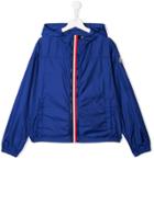 Moncler Kids Teen Fronsac Hooded Jacket - Blue