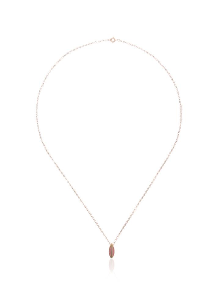 Tara Hirshberg Mini Venice Surf Necklace - Metallic