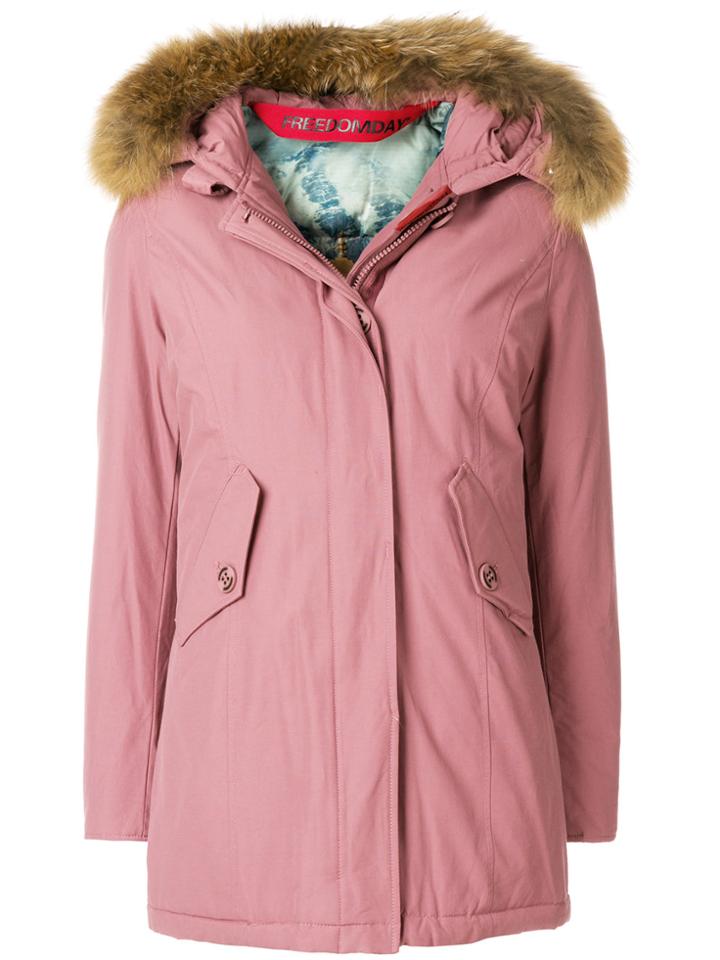 Freedomday New Chamois Coat - Pink & Purple