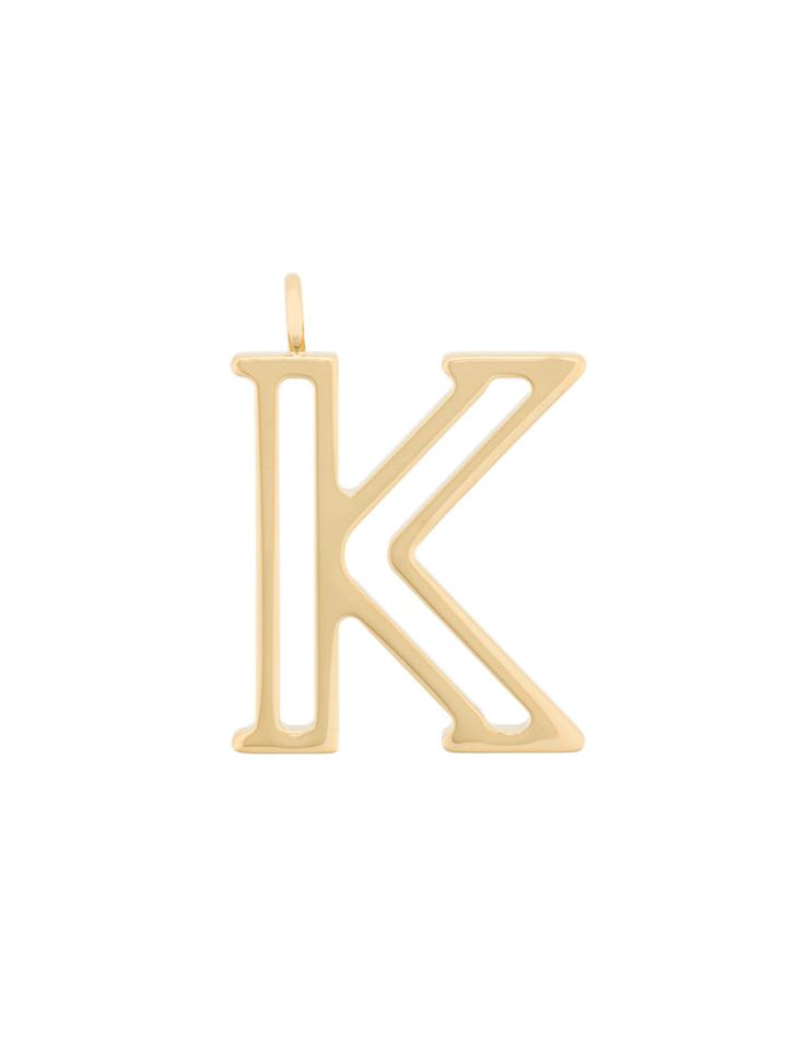 Chloé K Necklace Pendant - Metallic