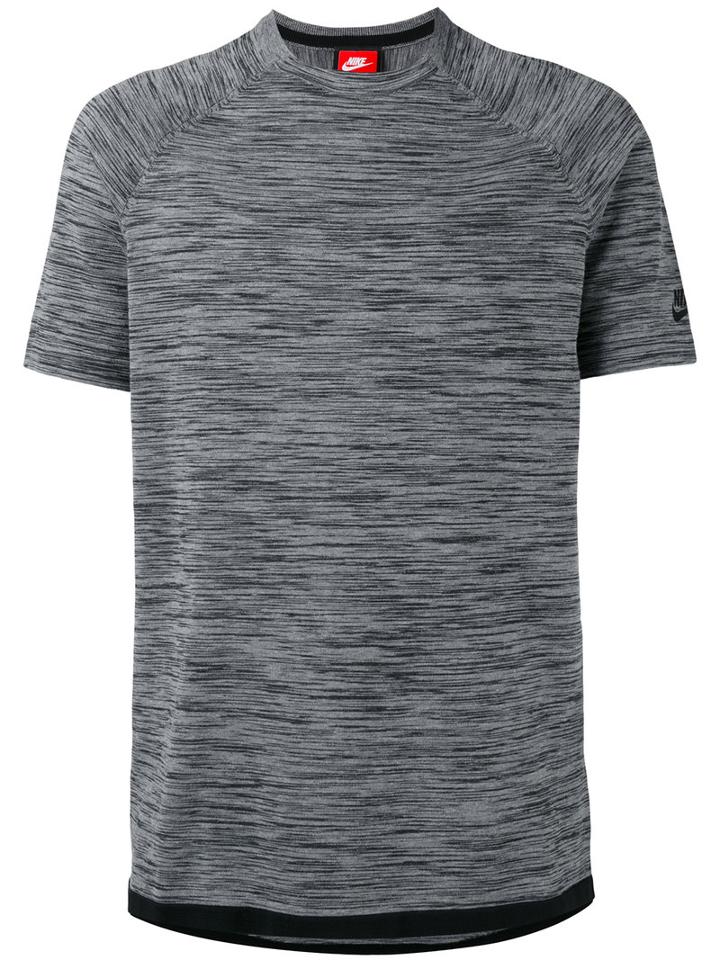 Nike Crew Neck T-shirt, Men's, Size: Xl, Grey, Cotton/nylon
