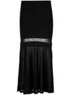 Andrea Bogosian Knit Midi Skirt - Black
