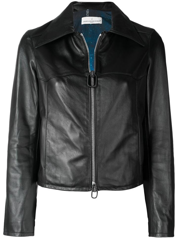 Golden Goose Deluxe Brand Zip-up Jacket - Black