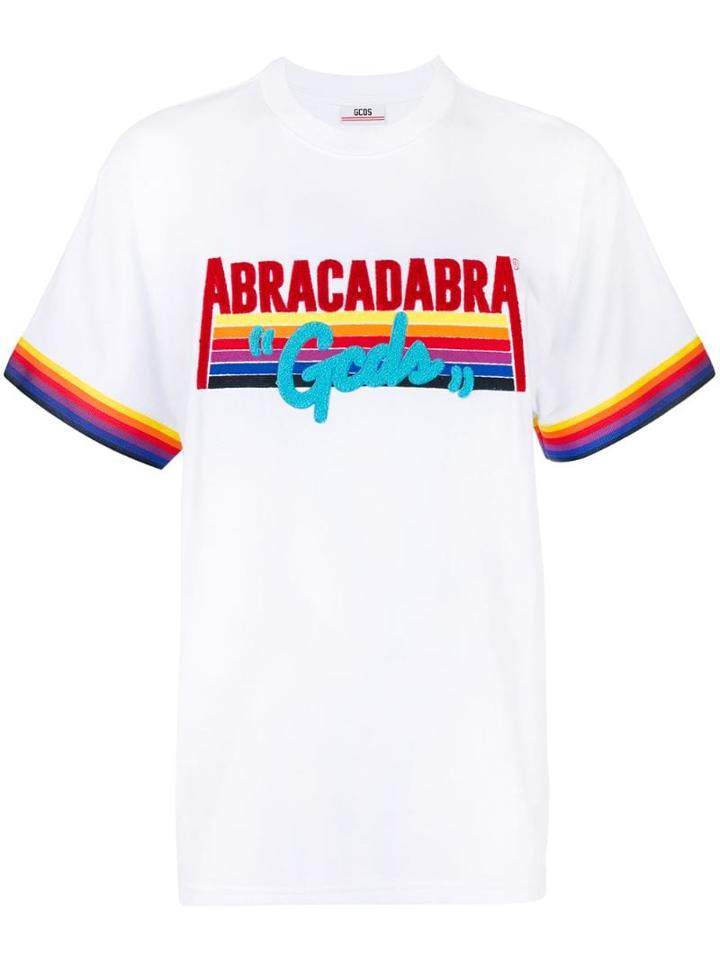 Gcds Abracadabra Rainbow T-shirt - White
