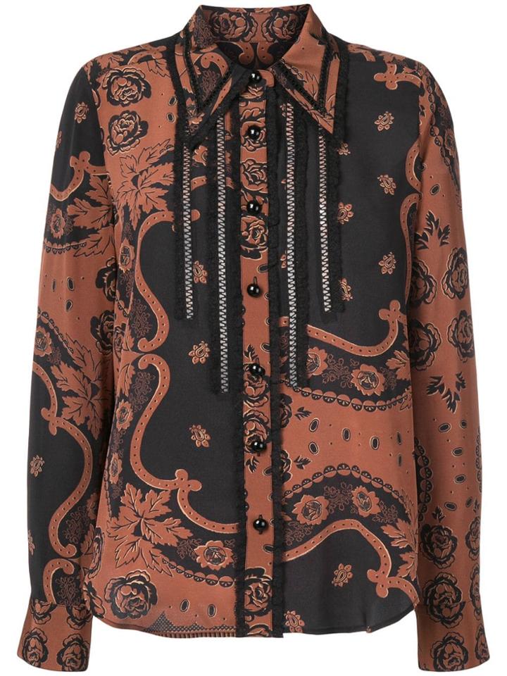 Coach Bandana Print Shirt - Brown