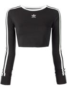 Adidas Cropped Sweater - Black