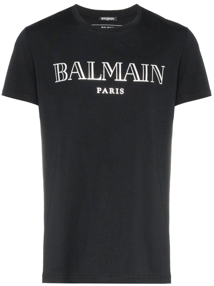 Balmain Logo-print T-shirt - Black