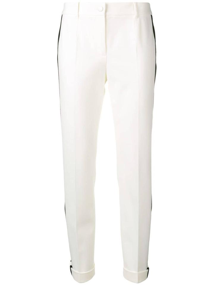 Dolce & Gabbana Side Stripes Trousers - White