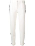 Dolce & Gabbana Side Stripes Trousers - White