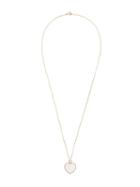 Aurelie Bidermann Baby Heart Chivor With Diamonds, Women's, Metallic