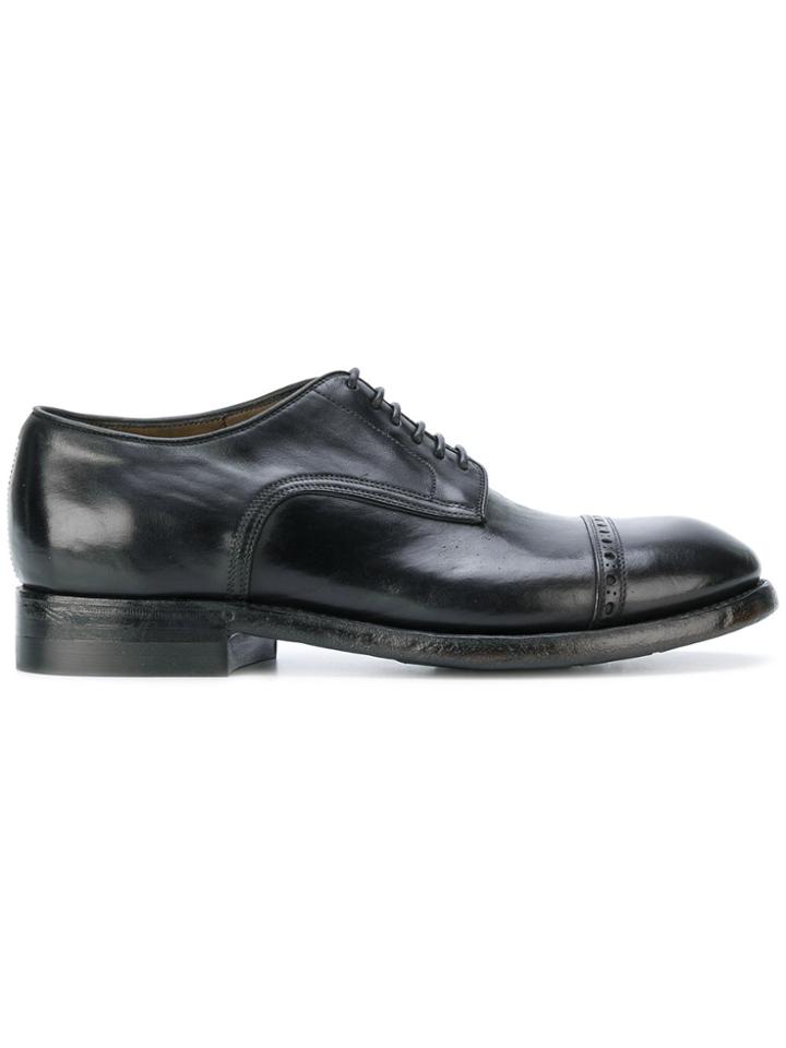 Silvano Sassetti Embellished Derby Shoes - Black