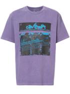 Cav Empt Logo Print T-shirt - Pink & Purple