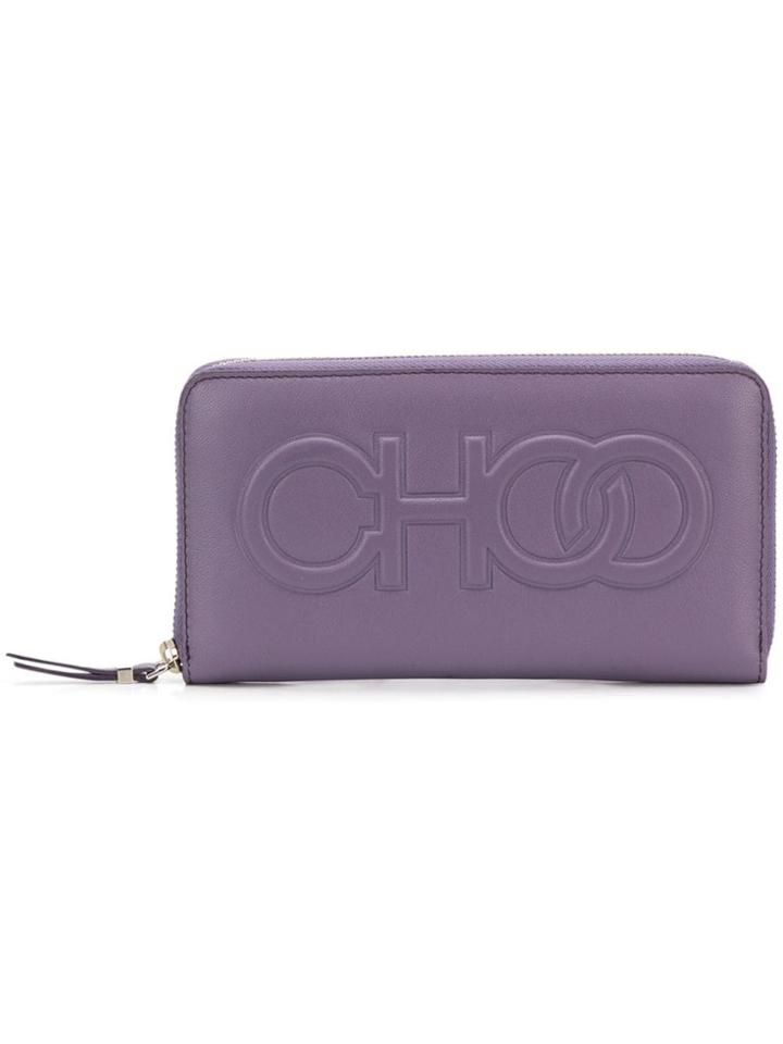 Jimmy Choo Bettina Continental Wallet - Purple