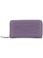 Jimmy Choo Bettina Continental Wallet - Purple