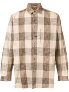 Issey Miyake Pre-owned 1980's Checked Shirt - Brown
