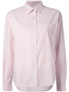 Closed - Striped Shirt - Women - Cotton - Xs, Red, Cotton