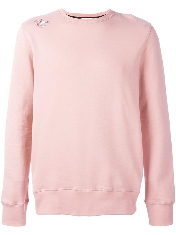 Tim Coppens Embroidered Bird Shoulder Sweatshirt