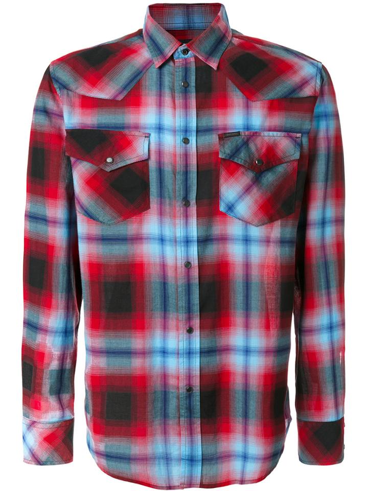 Diesel East Long Shirt - Red