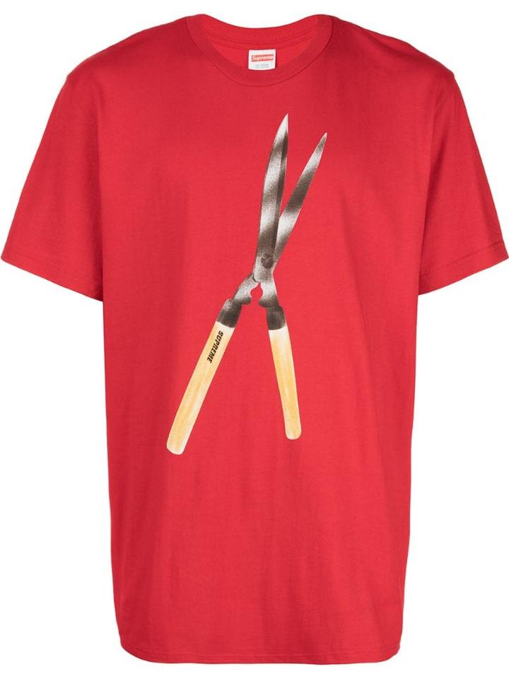 Supreme Shears Tee - Red